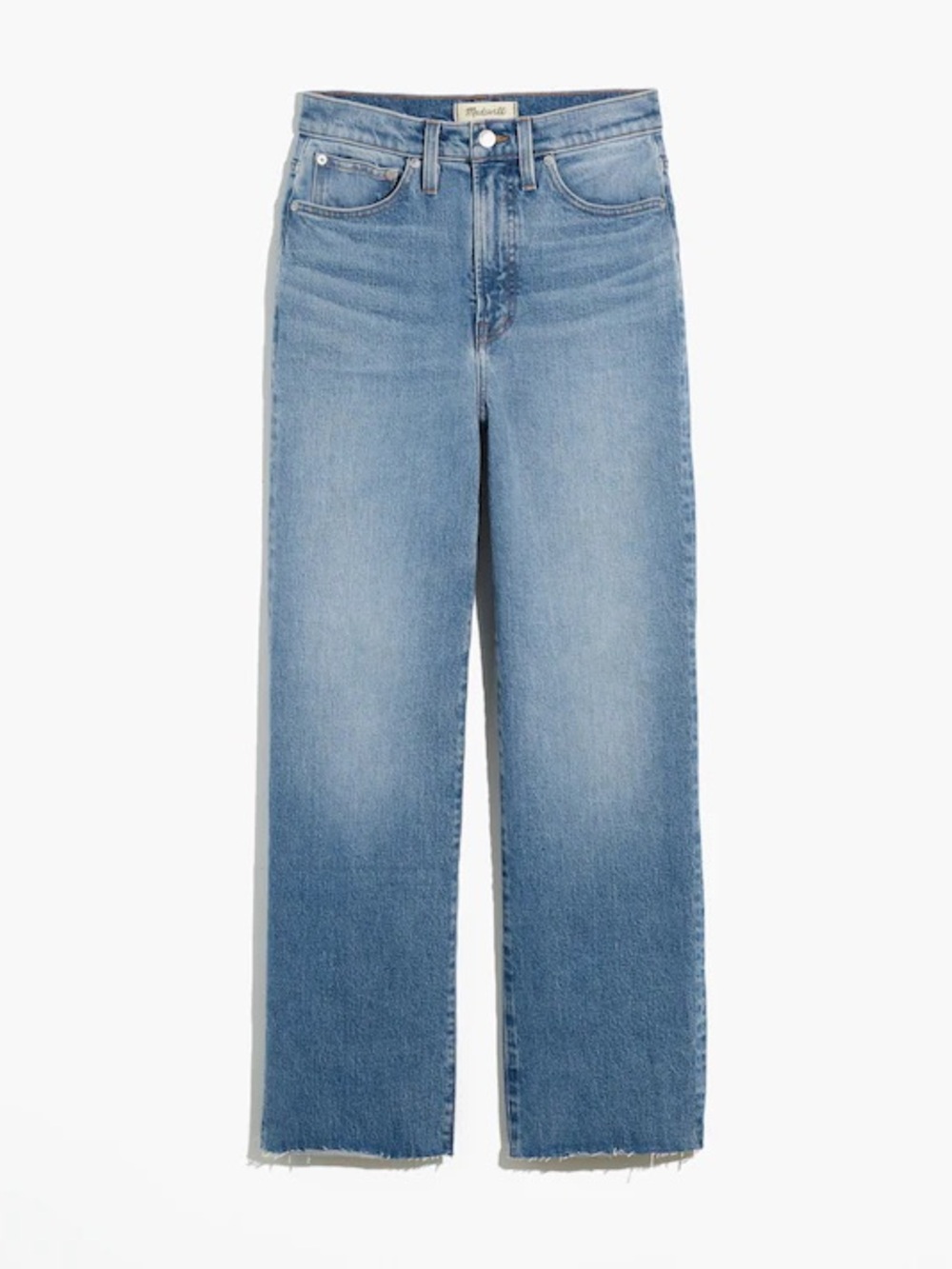 Madewell The Perfect Vintage Wide-Leg Crop Jean in Catlin Wash size 28